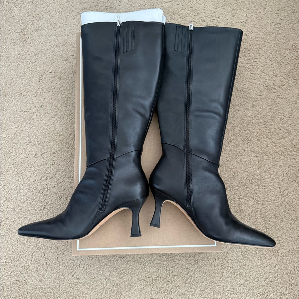 Dolce Vita Black Heeled Boots